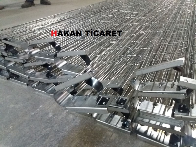 yayli yassi yatay filtre kafesi